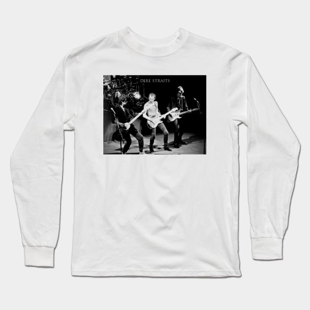 Dire Straits Men Graphic Long Sleeve T-Shirt by BanyakMau